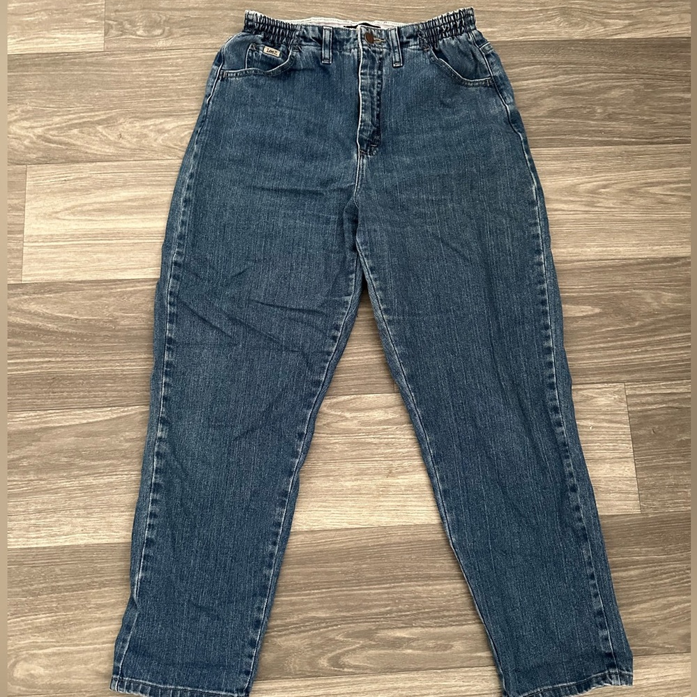 Lee relaxed fit high waisted jeans
